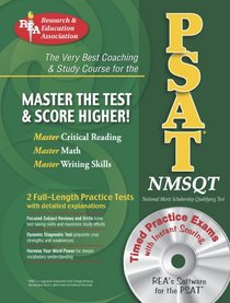 PSAT/NMSQT w/ CD-ROM (REA) The Best Coaching and Study Course for the PSAT (Test Preps)