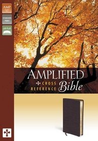 Amplified Cross-Reference Bible, Bonded Leather, Burgundy