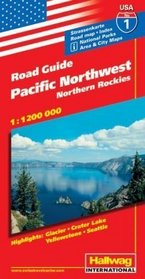Rand McNally Pacific Northwest Road Map: Northern Rockies (USA Road Guides)