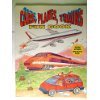 Cars, planes, trains fun book