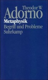 Metaphysik: Begriff und Probleme (1965) (Nachgelassene Schriften. Abteilung IV, Vorlesungen) (German Edition)