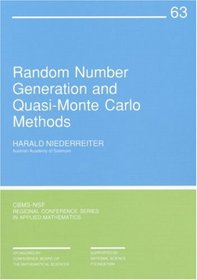 Random Number Generation and Quasi-Monte Carlo Methods (CBMS-NSF Regional Conference Series in Applied Mathematics)