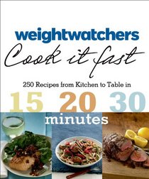 Weight Watchers Cook It Fast: 250 Recipes from Kitchen to Table in 15/20/30 Minutes