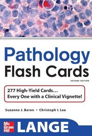 Lange Pathology Flash Cards, Second Edition (LANGE FlashCards)
