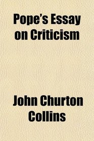 Pope's Essay on Criticism