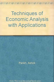 Techniques Economic Analysis Application