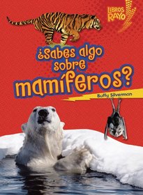 ..Sabes algo sobre mam?¡feros?/ Do You Know about Mammals? (Libros Rayo - Conoce Los Grupos De Animales /Lightning Bolt Books T - Meet the Animal Groups)) (Spanish Edition)