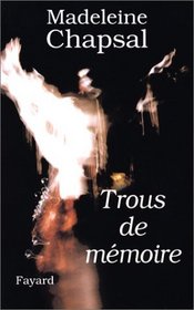 Trous de memoire (French Edition)