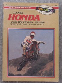 Honda Cr60-500R Pro-Link, 1981-1986