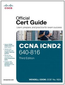CCNA ICND2 640-816 Official Cert Guide (3rd Edition)