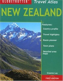 New Zealand Travel Atlas (Globetrotter Travel Atlas)
