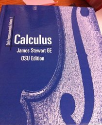 Calculus, Early Transcendentals, Volume 1, 6e, OSU Edition
