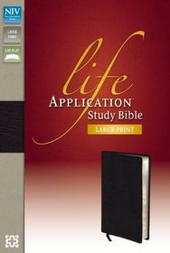 NIV Life Application Study Bible, Large Print