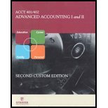 Acc 401/ 402 : Advanced Accounting I and II strayer university Acct 401 402