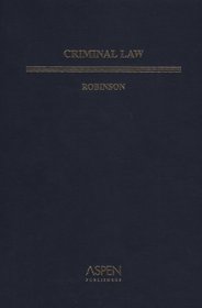 Criminal Law (Textbook Treatise)