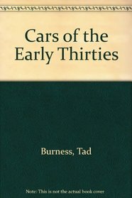 Cars of the early thirties