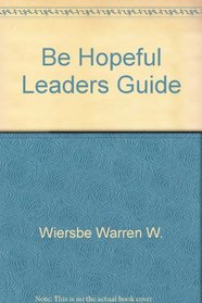 Be Hopeful Leaders Guide