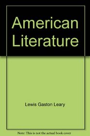 American Literature: A Study and Research Guide