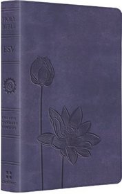 ESV Kid's Compact Bible (TruTone, Lavender Bloom)