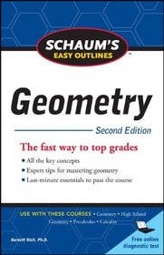 Schaum's Easy Outline of Geometry, Second Edition (Schaum's Easy Outlines)