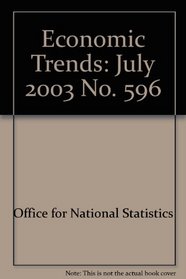 Economic Trends: July 2003 No. 596