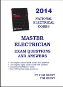 2014 Master Electrician Exam Questions & Answers