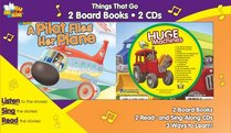 Things That Go Read & Sing Along: 2 Board Books - 2 CDs (Read & Sing Along Board Books with CDs)