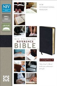 NIV Thinline Reference Bible, Compact