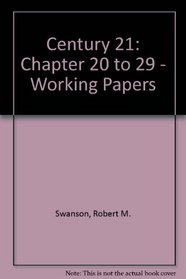 Century 21: Chapter 20 to 29 - Working Papers