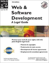 Web and Software Development: A Legal Guide (With CD-ROM)