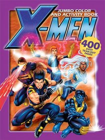 X-Men Jumbo Color & Activity Book