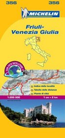 Friuli Venezia Giulia (Michelin Regional Maps)