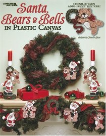 Santa, Bears & Bells in Plastic Canvas (Leisure Arts #3682)