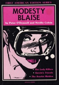 Modesty Blaise: The Lady Killer, Garvin's Travels, the Scarlet Maiden (The Comic Strip Series)