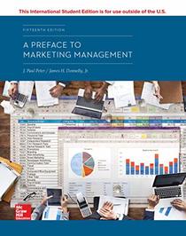 A Preface To Marketing Management 15Th Edition