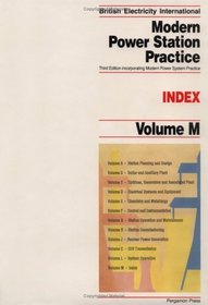 Modern Power Station Practice : Index (Modern Power Station Practice)