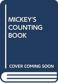 MICKEY'S COUNTING BOOK (Disney's Wonderful World of Reading)