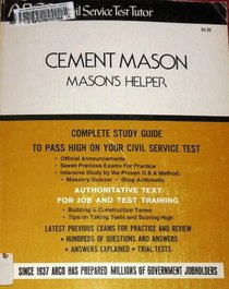 Cement Mason Masons Helper (Arco self-tutor for high test scores)