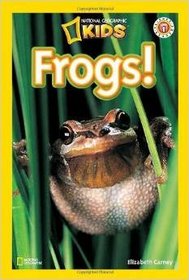 National Geographic Kids Frogs By Elizabeth Carney [Level 1 Reader] [Paperback]