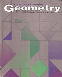 Geometry: An Investigative Approach (2nd Edition)