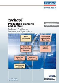 Techgo 18! Production planning and control. (Lernmaterialien) [Broschiert]