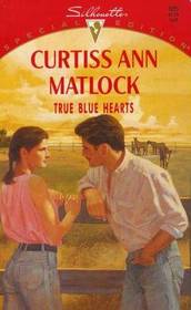True Blue Hearts (Silhouette Special Edition, No 805)