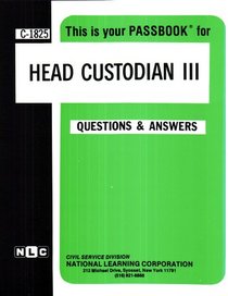 Head Custodian III(Passbooks)