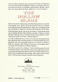 The Hollow Blade: the German Sword Makers of Shotley Bridge