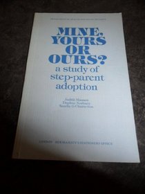 Mine, Yours, or Ours?: A Study of Step-Parent Adoption