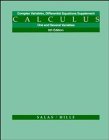 Calculus: One and Several Variables : Complex Variables, Differential Equations Supplement