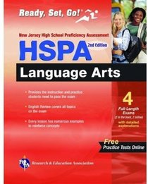 New Jersey HSPA Language Arts Literacy w/Bonus Online Tests (REA) (Test Preps)