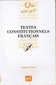 Textes constitutionnels franais