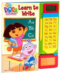 Nickelodeon Dora the Explorer Sound Book: Learn to Write