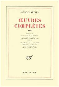 Oeuvres compltes, tome 13